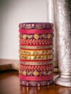 Taashan crafts Handmade bangles Design Cotton Thread bangle